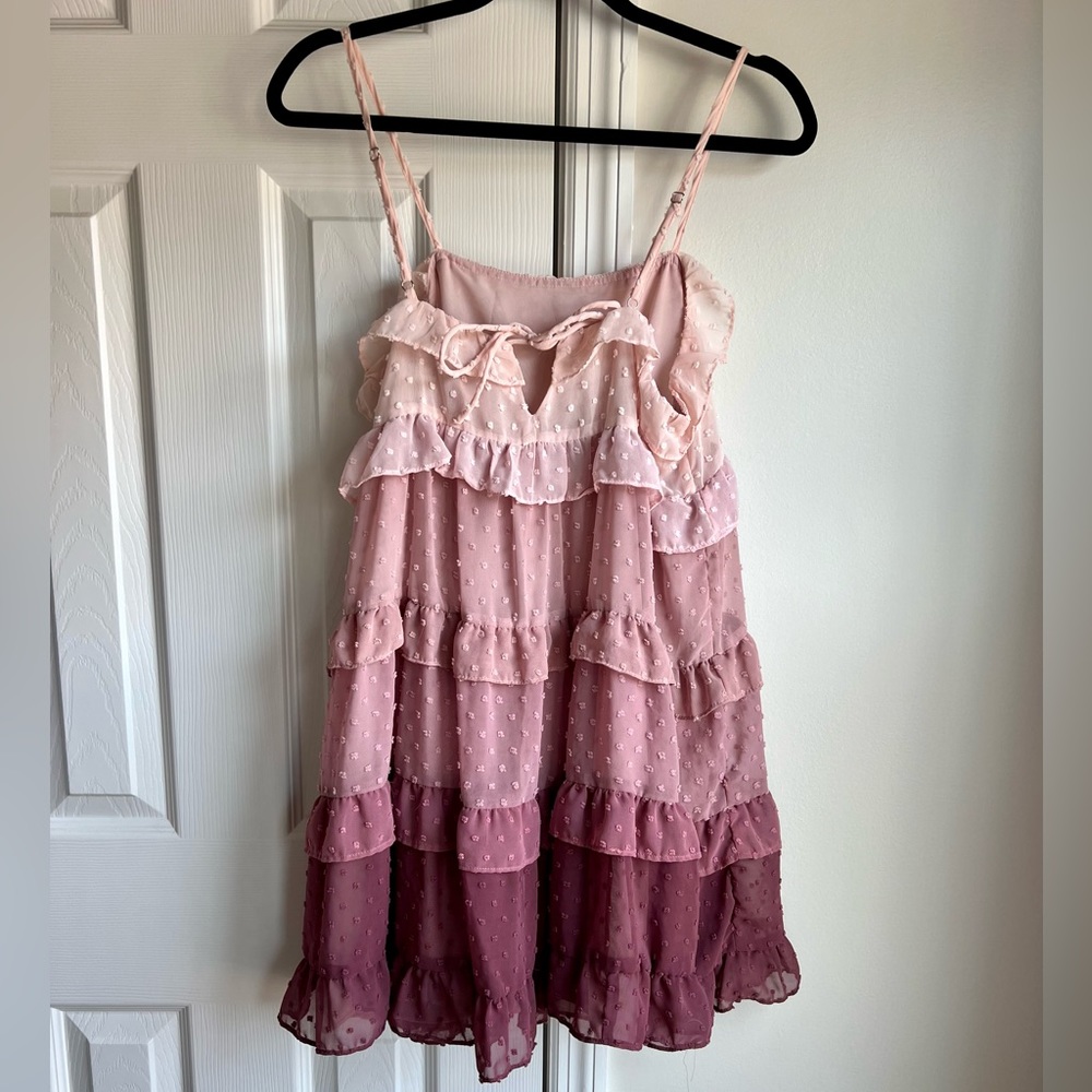 Storia boutique ombre tiered dress - Picture 2 of 4